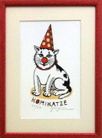 PRODÁNO.  Jiří Slíva - Komikatze - grafika